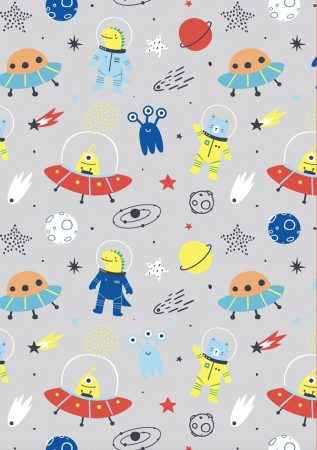 Wrapping Paper - Aliens