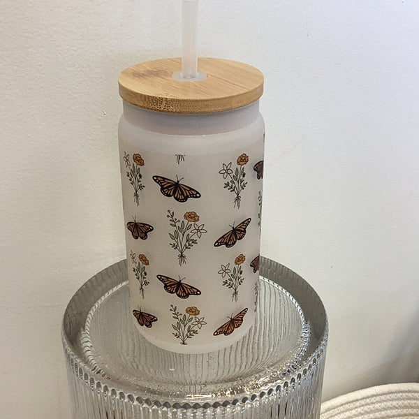 Tumbler - Butterfly Floral