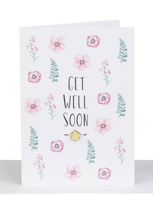 Get well Greeting Card - Flowers