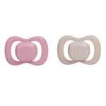 Pacifier Twin Pack Blush + Berry 0-6M