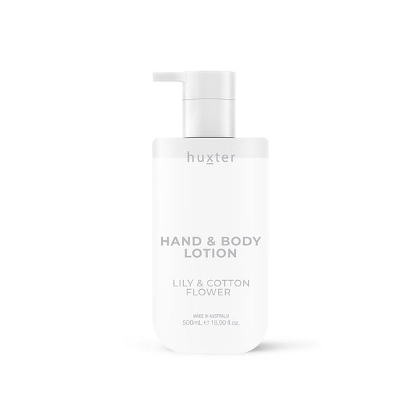 Hand & Body Lotion - Lily & Cotton Flower