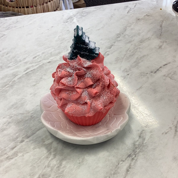 Cold Press Soap - Cupcake - Christmas Tree