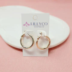 Everyday Small Gold Hoop Earring**