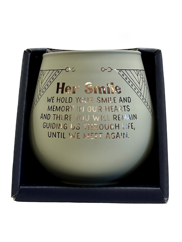 Mirror Candle Holder - Her Smile