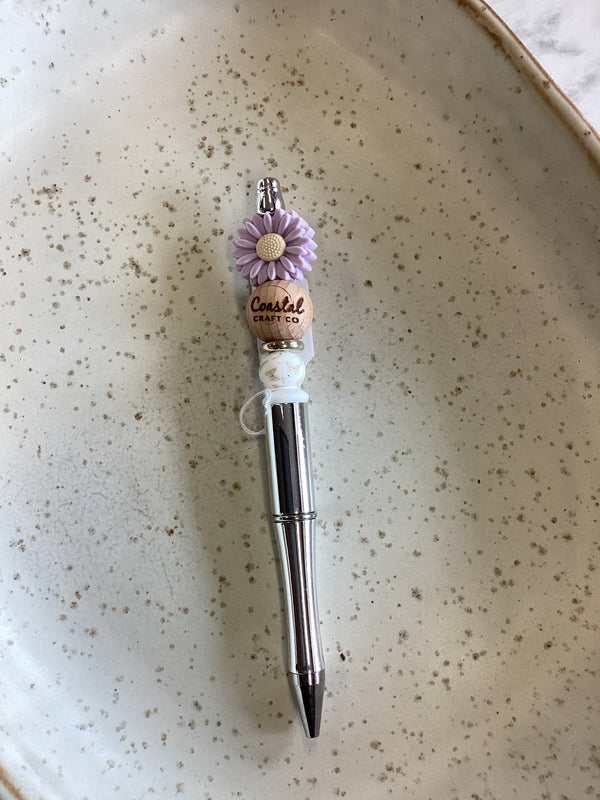 Pen - Purple Daisy