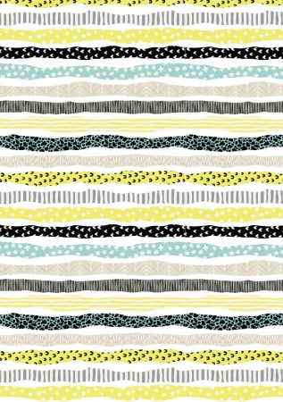 Wrapping Paper - Yellow Stripes