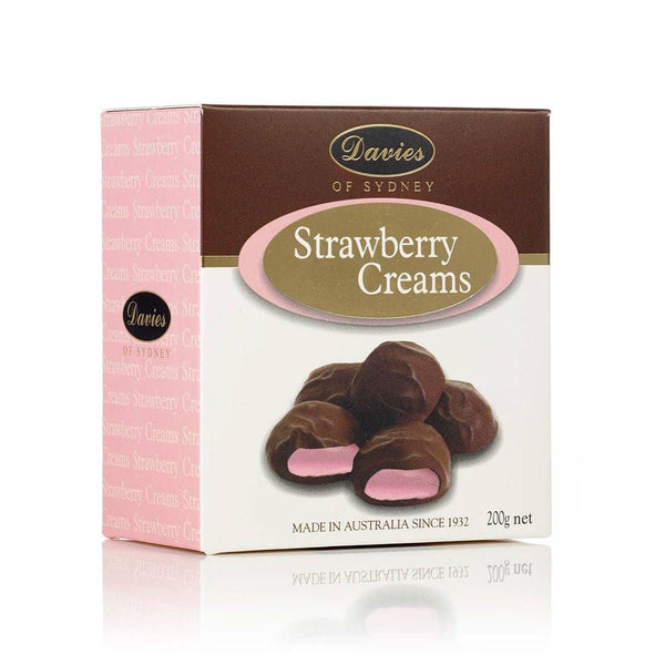 200g Dark Strawberry Creams