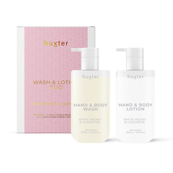 Hand Wash & Hand Lotion Duo - White Peony & Cashmere