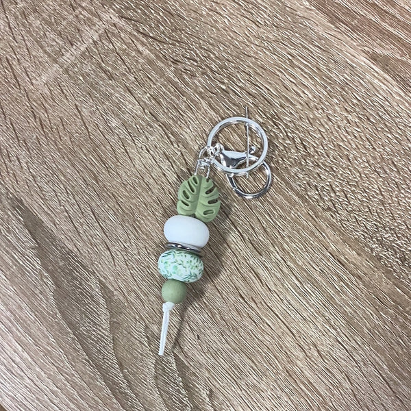 Keyring - Monstera Leaf