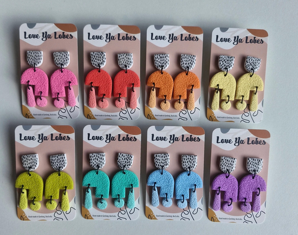 Jade Statement Dangles