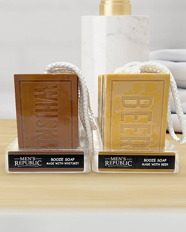 Booze Soap on a Rope