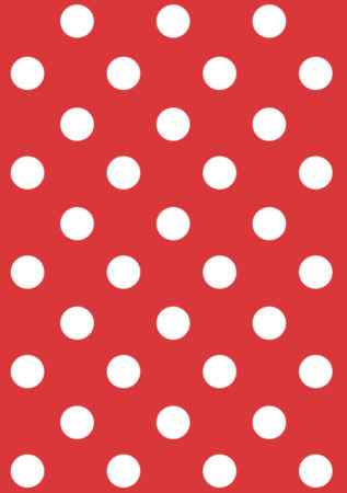 Wrapping Paper - Spots On Red