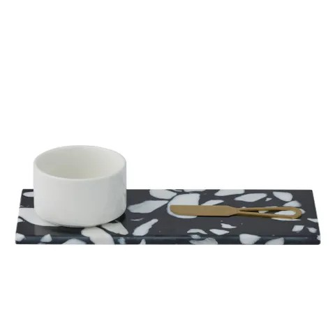 Hide 3pc Terrazzo Set