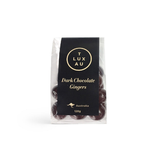 TLUXAU - Dark Chocolate Gingers- 100g