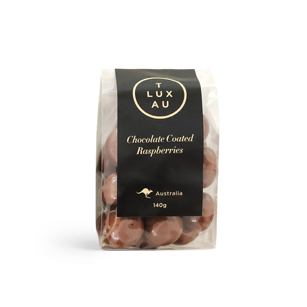 TLUXAU - Milk Chocolate Raspberries - 140g