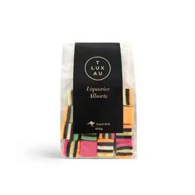 T LUX AU - Liquorice Allsorts - 400g