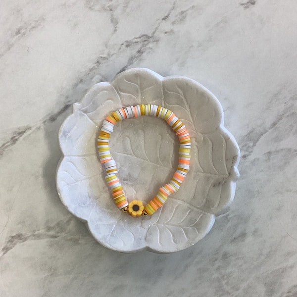 Clay Bead Bracelets - Sunflower Shine