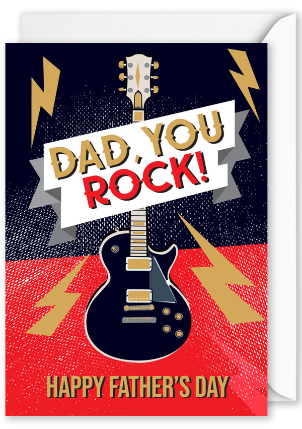 Fathers Day - 'Dad You Rock!'