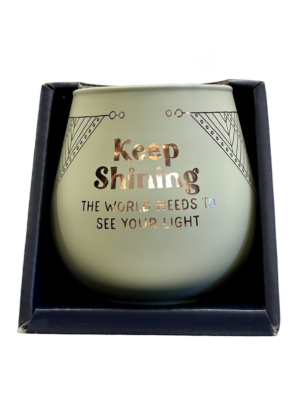 Mirror Candle Holder - Keep Shining