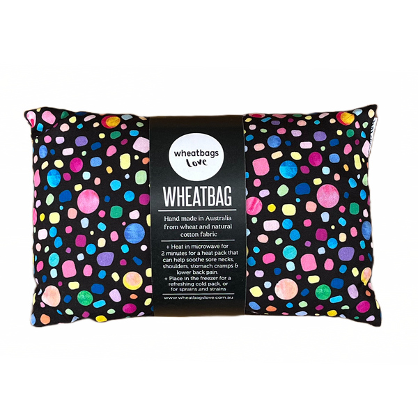 Wheatbag - Black Pebbles (Lavender scented)