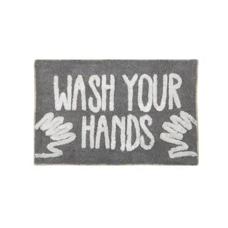 Bathmat "Wash Your Hands"