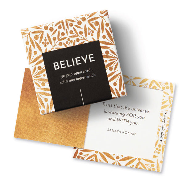 THOUGHTFULLS POP-OPEN CARDS –  BELIEVE