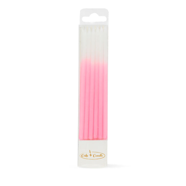 Pink Ombre Cake Candles