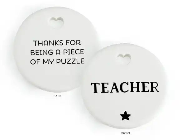 Heartfelt Token - Teacher