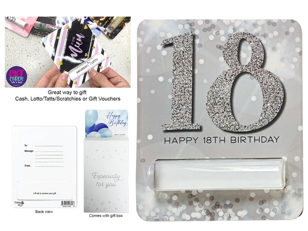 Gift Card With A Twist - 18th Birthday