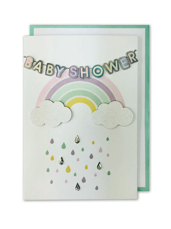 Embellished Card - Baby Shower