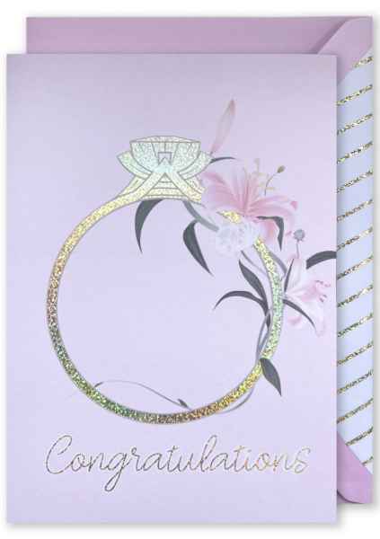 Embellished Card - Congratulations