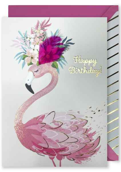 Embellished Card - 'Happy Birthday'