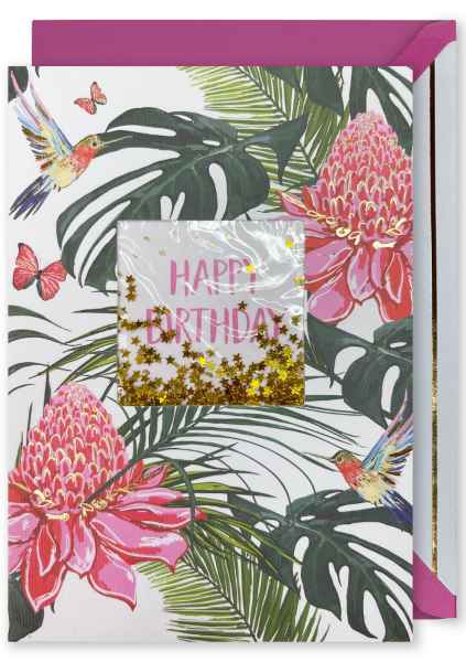 Embellished Card - Happy Birthday