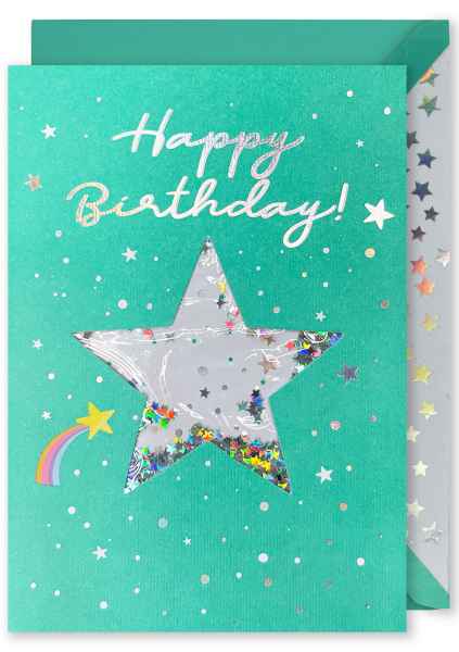 Embellished Card - 'Happy Birthday'