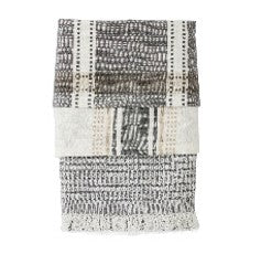 Maye Set of 3 Grey Cotton Tea Towels