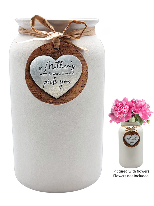 Heartfelt Mason Jar Vase - Mother