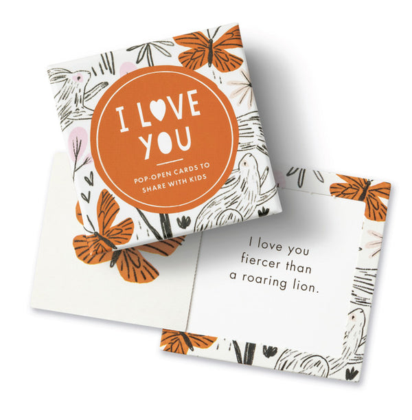 THOUGHTFULLS POP-OPEN CARDS – I LOVE YOU
