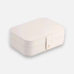 White Rectangle Jewellery Box