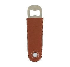 Flanagan Stainless Steel & Leather Bottle Opener