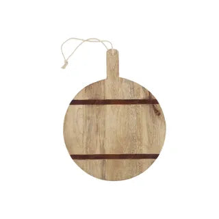 Gordes Round Wood Serving Board