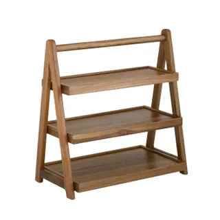 Gusto Wood 3 Tier Shelf