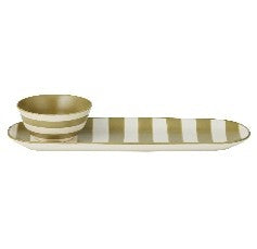 Calypso Olive Ceramic 2pc Set