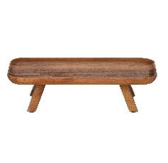 Gusto Wood Rectangle Stand