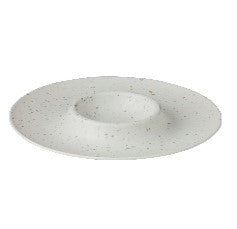 Tidal Terrazzo Melamine Chip & Dip Plate