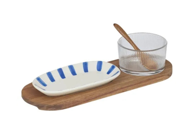 Azzurro 4pc Serving Set