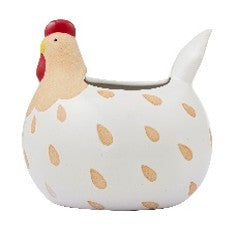 Charlie Chook Ceramic Utensil Holder