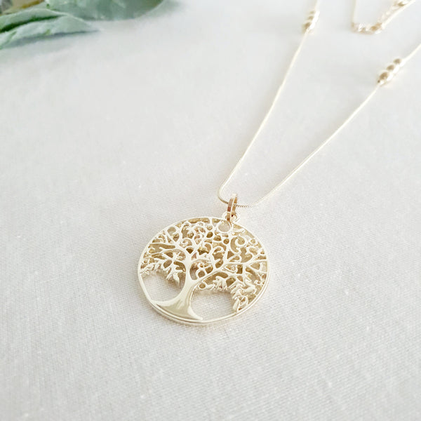 EVERYDAY - GOLD TREE NECKLACE**