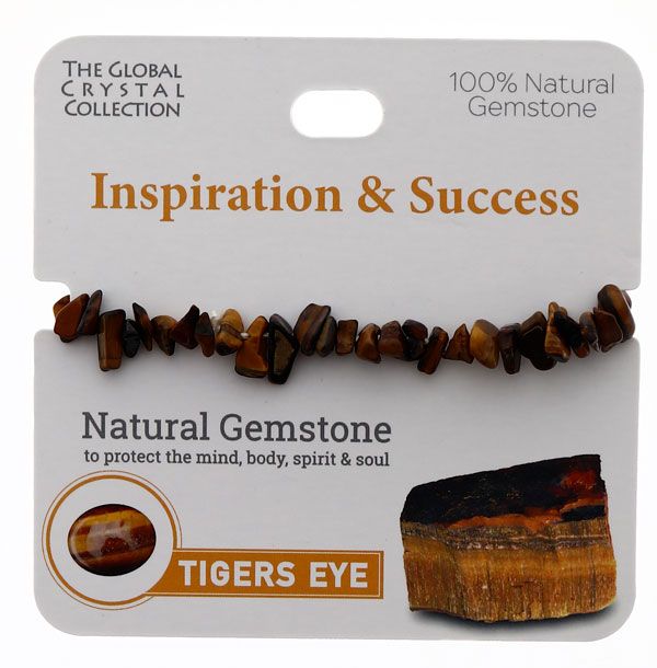 Tigers Eye Natural Gem Bracelet - 'Inspiration & Success'