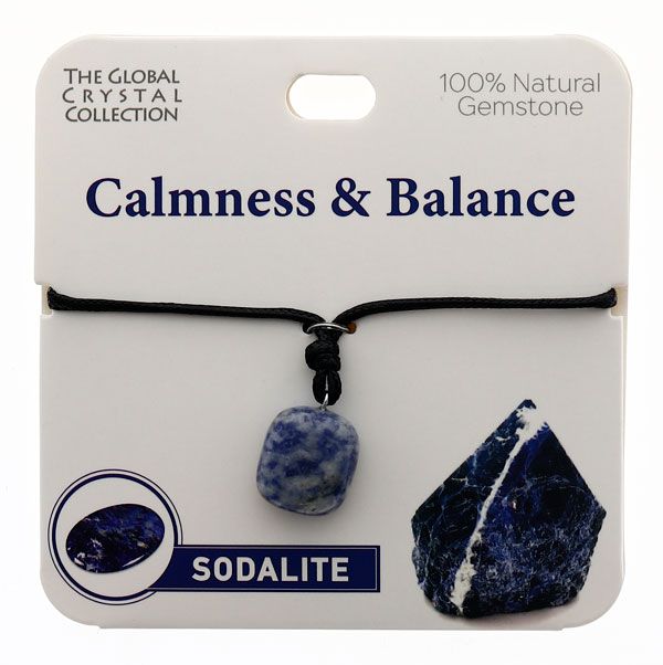 Sodalite Natural Gem Necklace - 'Calmness & Balance'