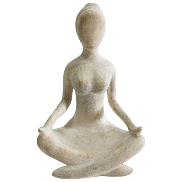 Yogi Lady Resin Sculpture